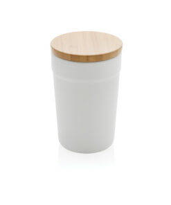 Alternative view of GRS rPP-Becher mit Bambusdeckel
