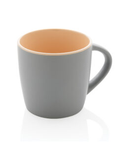 Keramiktasse innen coloriert