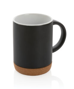 Alternative view of Keramikbecher mit Korkboden