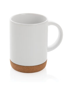 Keramikbecher mit Korkboden