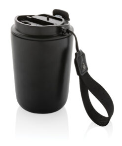 Alternative view of Cuppa Vakuumbecher aus RCS-Stahl mit Umhängeband