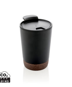 Home 20 RCS recycelter Edelstahl-Kaffeebecher mit Kork
