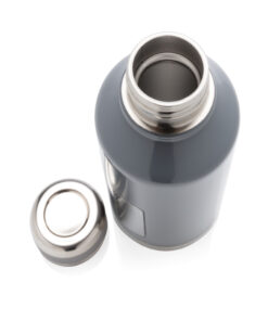 Auslaufsichere Vakuumflasche mit Logoplatte