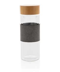 Impact doppelwandige Borosilikatglas-Flasche 11 P436.780 B 4