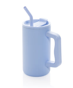 Cube Becher aus RCS recyceltem Stahl 800ml