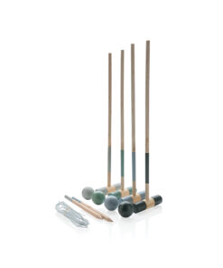 Krocket-Set aus Holz