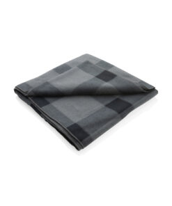 Alternative view of Weiche karierte Fleece-Decke