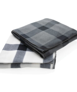 Weiche karierte Fleece-Decke