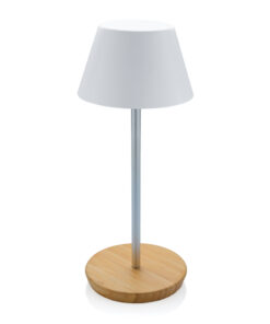 Pure Glow USB-Tischleuchte aus RCS recyceltem Kunststoff