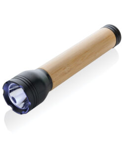 Lucid 5W Taschenlampe aus RCS recyceltem Kunststoff & Bambus