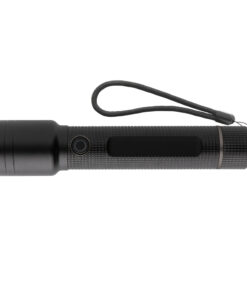 Große Gear X Taschenlampe aus RCS recycelt. Alu mit USB-Akku