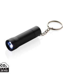Flash Schlüsselanhänger-Taschenlampe aus RCS rec. Aluminium