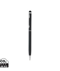 Schlanker Aluminiumkugelschreiber mit Stylus