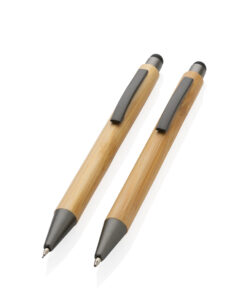 Modernes Bambus-Stifteset in Box