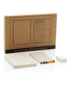 Micki GRS 6-tlg. Infinity-Buntstifteset mit Notizblock 11 P611.3603 P 501 55f3d3872dd64276bb8cd5617bb8b748