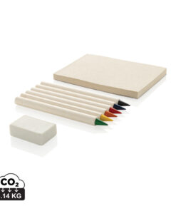 Alternative view of Micki GRS 6-tlg. Infinity-Buntstifteset mit Notizblock