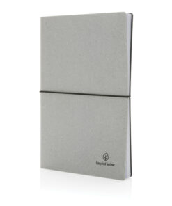 Alternative view of A5 Notizbuch aus GRS recyceltem Leder