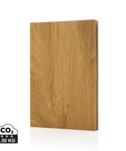 Kavana A5 Notizbuch mit Holz-Print