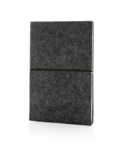 Alternative view of A5-Softcover-Notizbuch aus GRS zertifiert recyceltem Filz