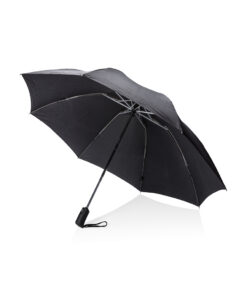 Swiss Peak AWARE™ 23" faltbarer umgekehrter Regenschirm