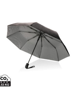 21" Impact AWARE™ RPET 190T Pongee Bi-Color Mini-Schirm