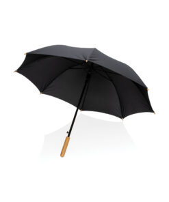 Alternative view of 23" Impact AWARE™ RPET 190T Auto-Open Bambus-Schirm