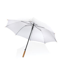 Alternative view of 27" Impact AWARE™ RPET 190T Auto-Open Bambus-Schirm