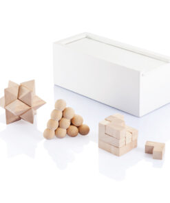 3-tlg. Denkspiel Set