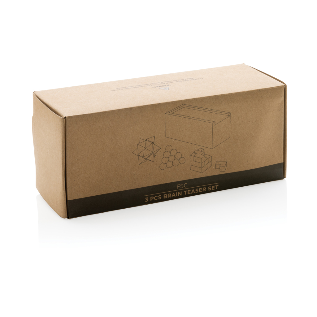 3-tlg. Denkspiel Set – Bild 7