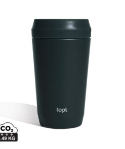 Topl-Trinkbecher aus rec. Stahl mit 360-Grad-Deckel 354ml