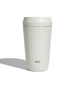 Topl-Trinkbecher aus rec. Stahl mit 360-Grad-Deckel 354ml