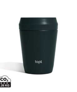 Topl-Trinkbecher aus rec. Stahl mit 360-Grad-Deckel 236ml
