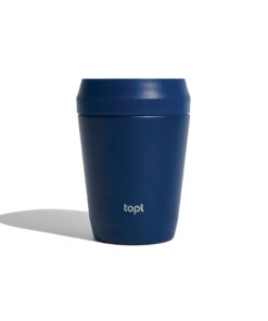 Alternative view of Topl-Trinkbecher aus rec. Stahl mit 360-Grad-Deckel 236ml