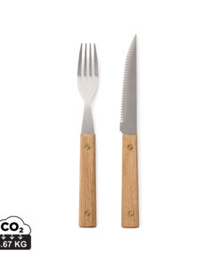 Alternative view of VINGA Paso 8-teiliges Grill-Besteck-Set