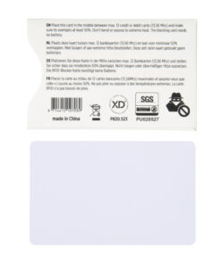 RFID Anti-Skimming-Karte mit aktivem Störchip 11 p820.523 b 4
