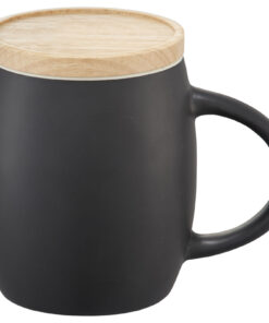 Hearth 400 ml Keramiktasse mit Holz Untersetzer 11 10046600 E1