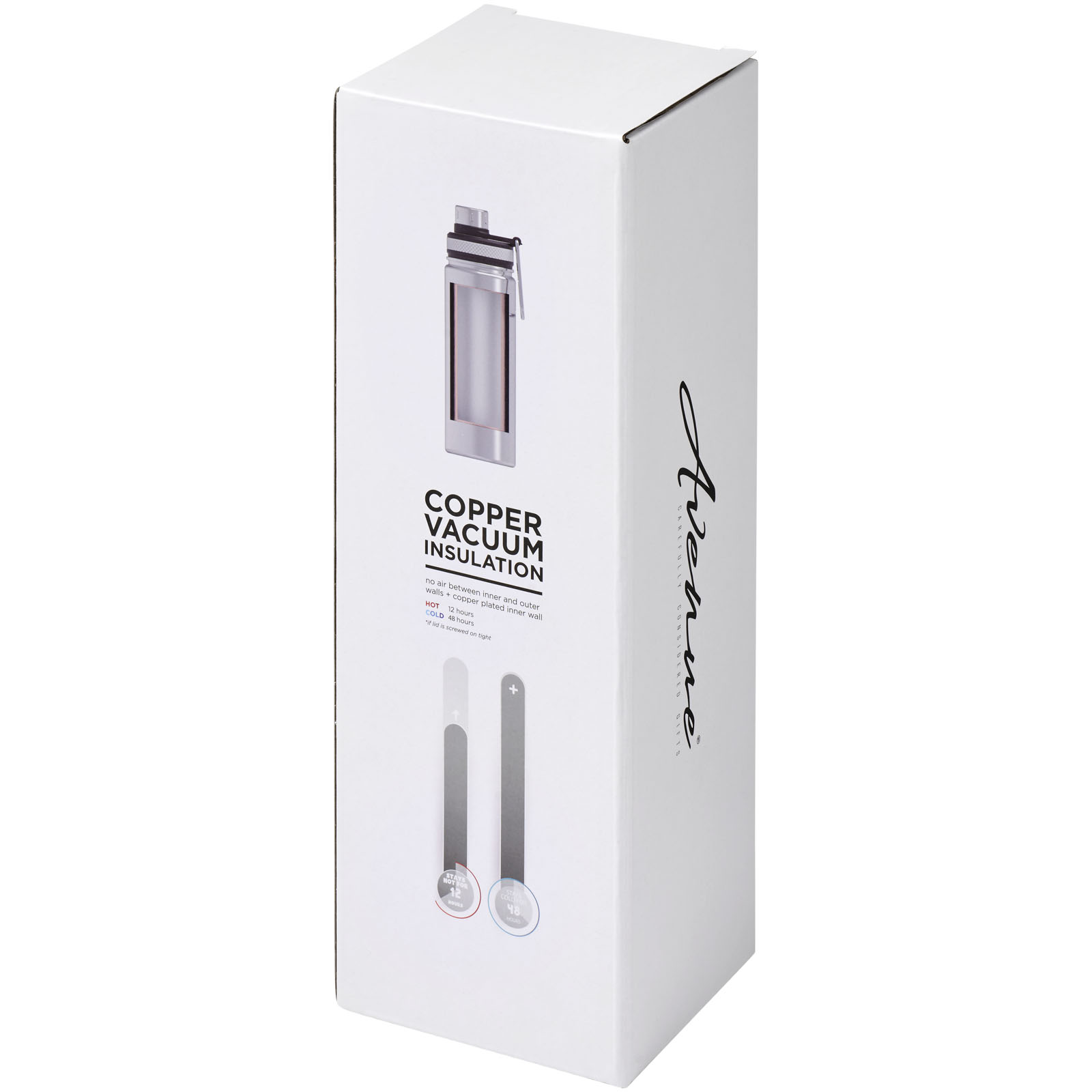 Gessi 590 ml Kupfer-Vakuum Isolierflasche 7 Gessi 590 ml Kupfer-Vakuum Isolierflasche – Bild 5