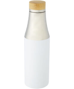 Hulan 540 ml Kupfer-Vakuum Isolierflasche mit Bambusdeckel 12 10066701 E2