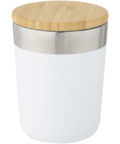 Lagan 330 ml Kupfer-Vakuum Isolierbecher mit Bambusdeckel 11 10067001 E1