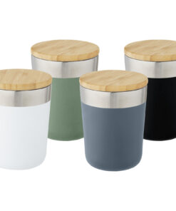 Lagan 330 ml Kupfer-Vakuum Isolierbecher mit Bambusdeckel 15 10067001 G1