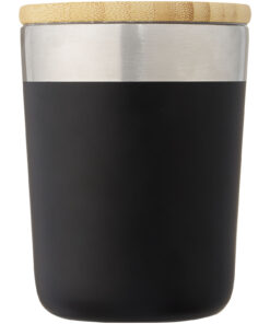 Alternative view of Lagan 330 ml Kupfer-Vakuum Isolierbecher mit Bambusdeckel