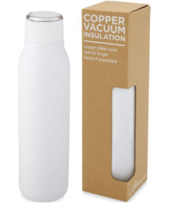 Marka 600 ml Kupfer-Vakuum Isolierflasche mit Metallschlaufe