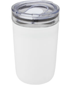 Home 22 Bello 420 ml Glasbecher mit Außenwand aus recyceltem Kunststoff