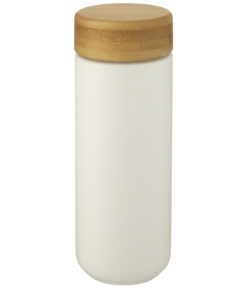 Lumi 300 ml Keramikbecher mit Bambusdeckel 10 10070501 E2