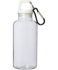 Alternative view of Oregon 400 ml RCS-zertifizierte Trinkflasche aus recyceltem Kunststoff mit Karabiner