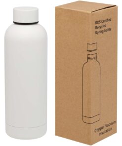 Spring 500 ml RCS-zertifizierte Kupfer-Vakuum Isolierflasche aus recyceltem Edelstahl