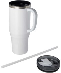 Melbourne 1200 ml RCS-zertifizierter Isolierbecher mit Strohhalm 11 10080101 E1