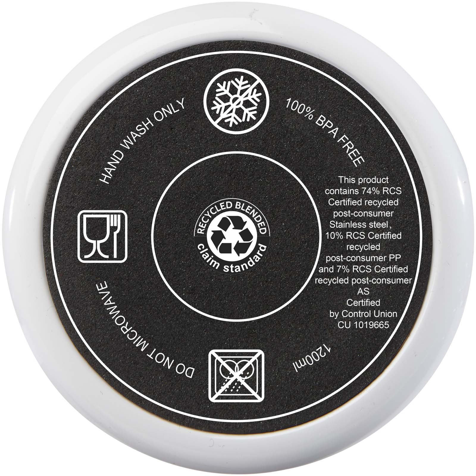 Melbourne 1200 ml RCS-zertifizierter Isolierbecher mit Strohhalm 6 Melbourne 1200 ml RCS-zertifizierter Isolierbecher mit Strohhalm – Bild 4