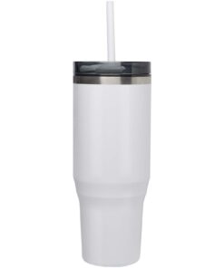 Alternative view of Melbourne 1200 ml RCS-zertifizierter Isolierbecher mit Strohhalm