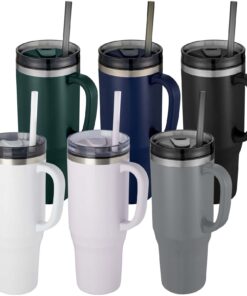 Melbourne 1200 ml RCS-zertifizierter Isolierbecher mit Strohhalm 15 10080101 G1